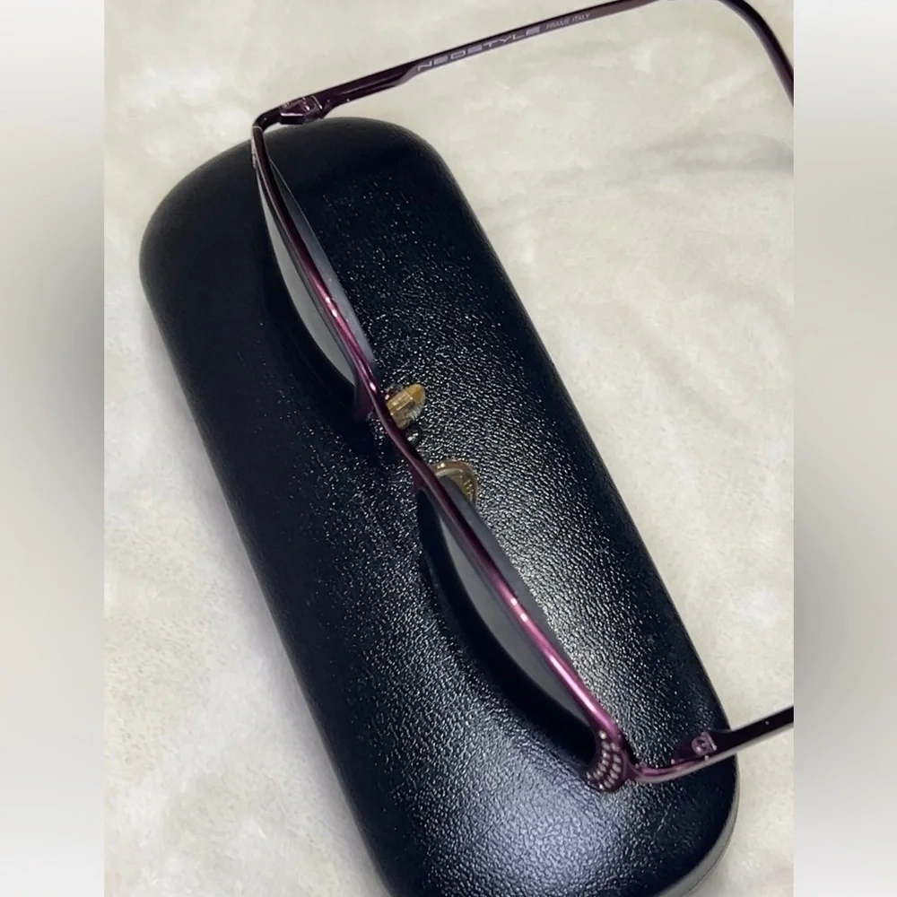 NEOSTYLE City Glasses Frame. Purple with Stone accents.
